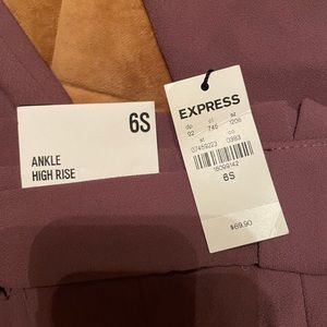 Ankle high rise express dress pants